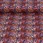 Preview: Baumwolljersey Animalprint Flecken rosa rot orange – FVJ
